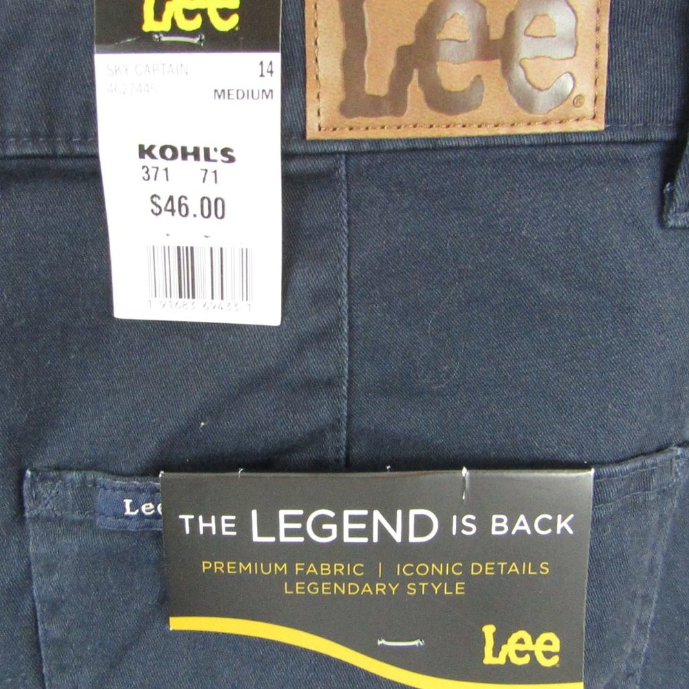 Women's | Lee | Regular Fit | Mid Rise | Utility Short | Blue | Medium | NWT - Picture 2 of 5